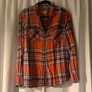 RED FLANNEL SIZE MEDIUM